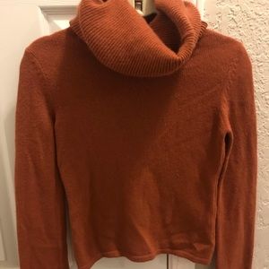 Vintage Dolce & Gabbana Rust Cowl Neck Sweater